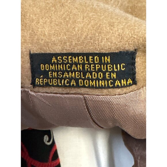 Stafford Mens Camel Blazer Size 43R Wool Jacket - Picture 8 of 11